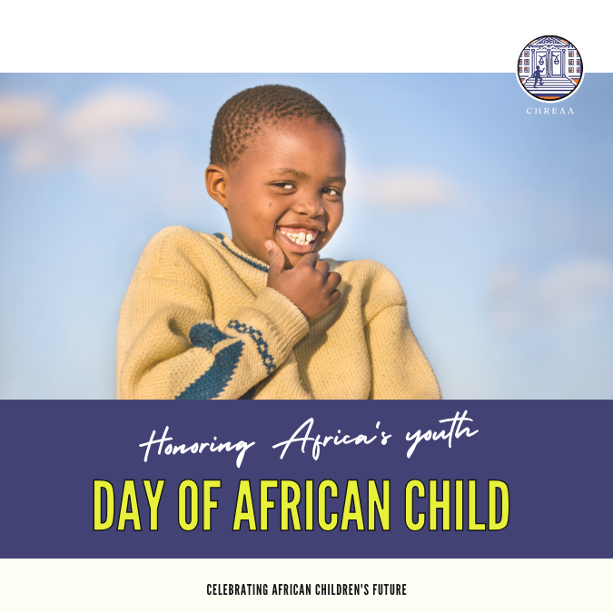 PRESS RELEASE IN COMMEMORATION OF THE DAY OF THE AFRICAN CHILD